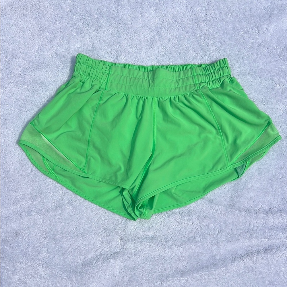 Green Women's Athletic Shorts